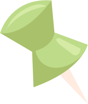 green pin