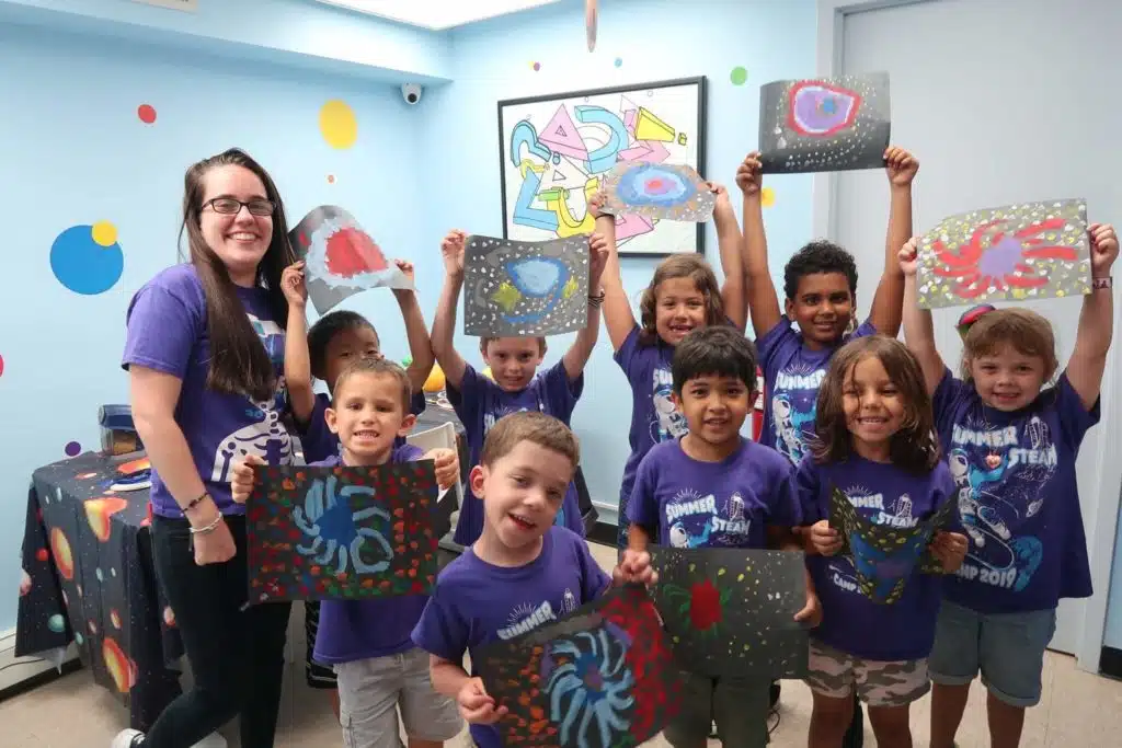 tiptopbrain student artwork summer camp