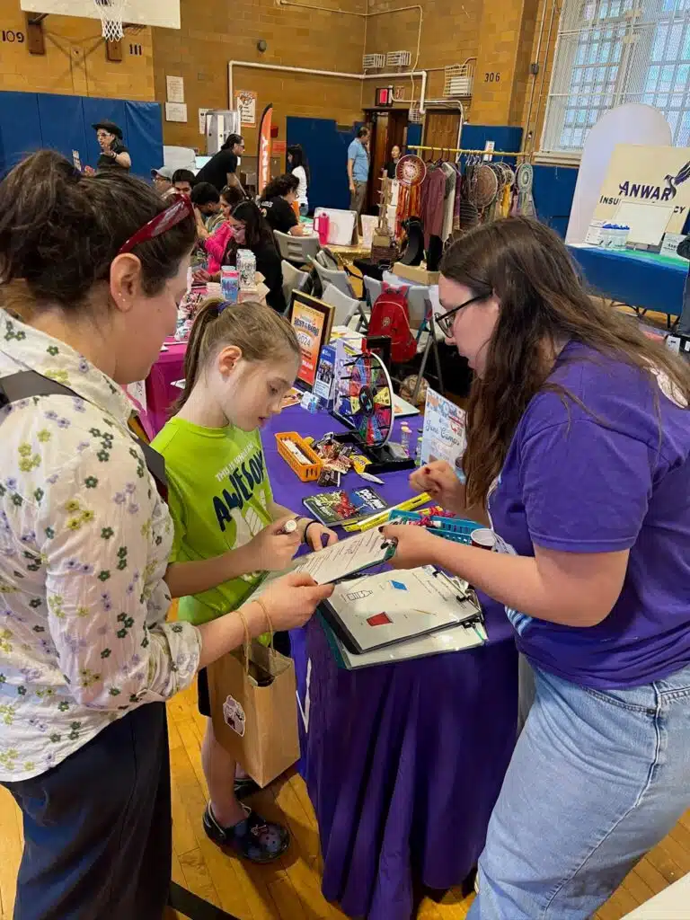 Tip Top Brain ps85 Expo with students